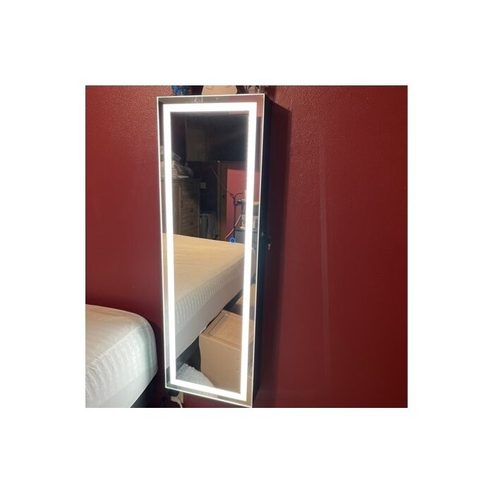 Cassell 16'' Wide Jewelry Armoire with Mirror