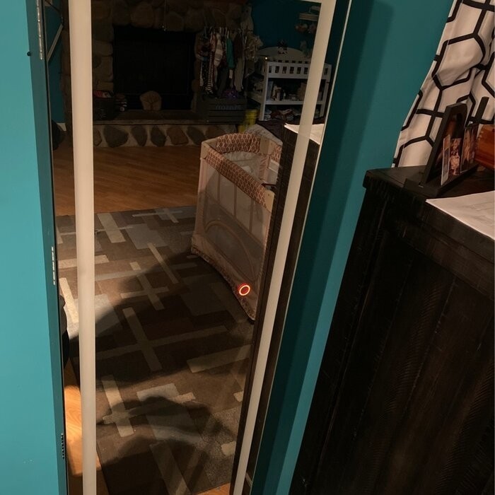 Cassell 16'' Wide Jewelry Armoire with Mirror
