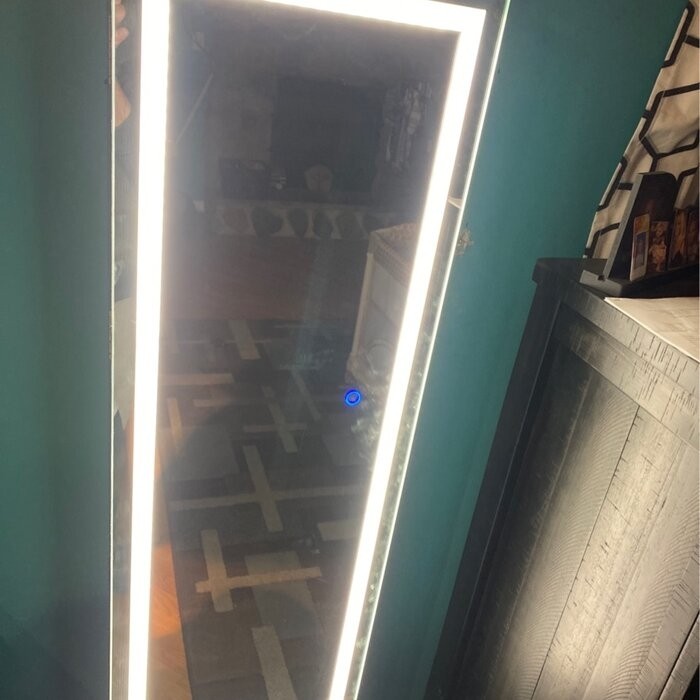 Cassell 16'' Wide Jewelry Armoire with Mirror