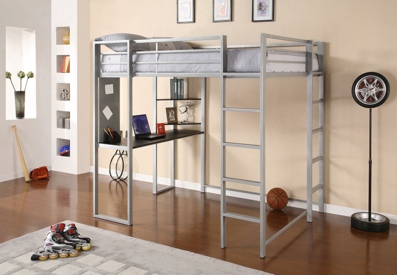 Cato Loft Bed with Bookcase by Mack & Milo™