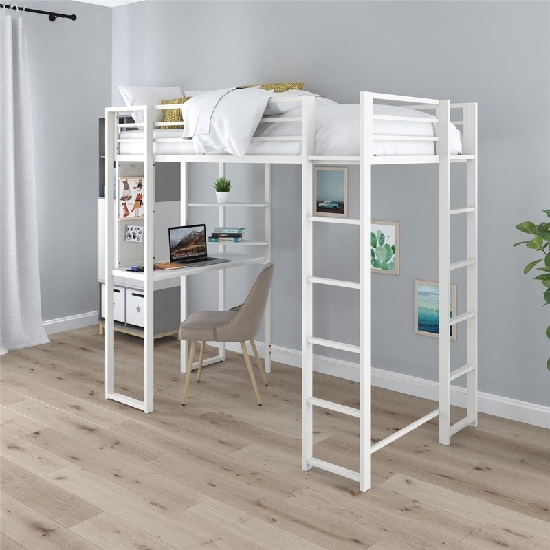Cato Loft Bed with Bookcase by Mack & Milo™