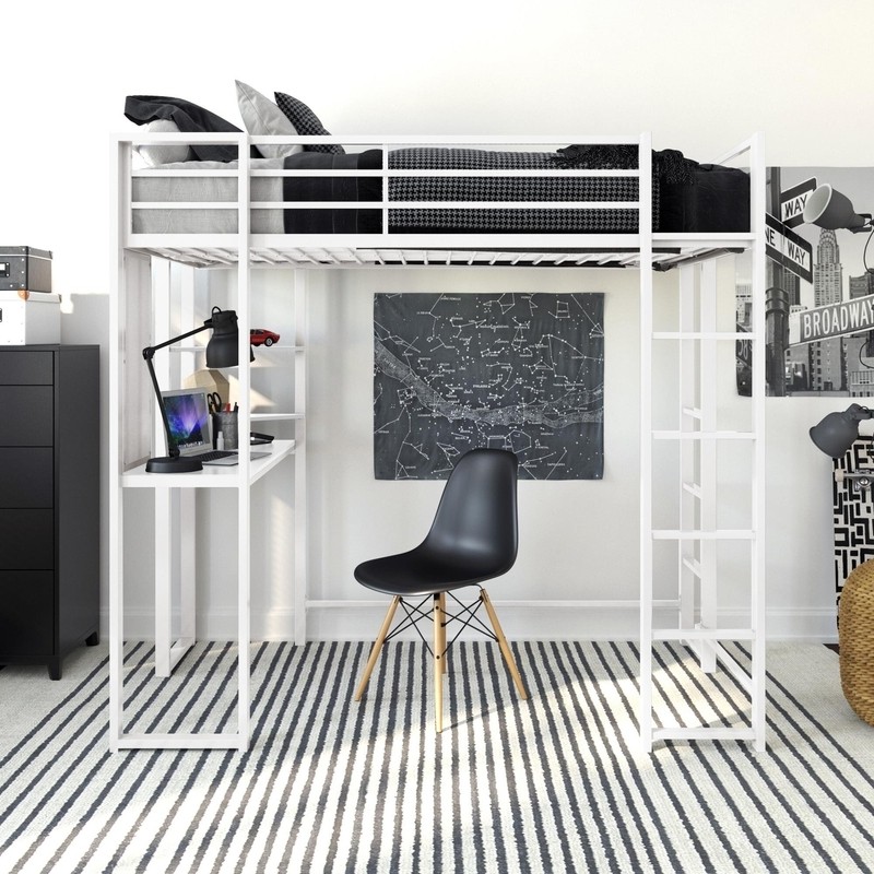 Cato Loft Bed with Bookcase by Mack & Milo™