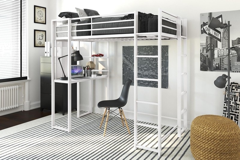 Cato Loft Bed with Bookcase by Mack & Milo™