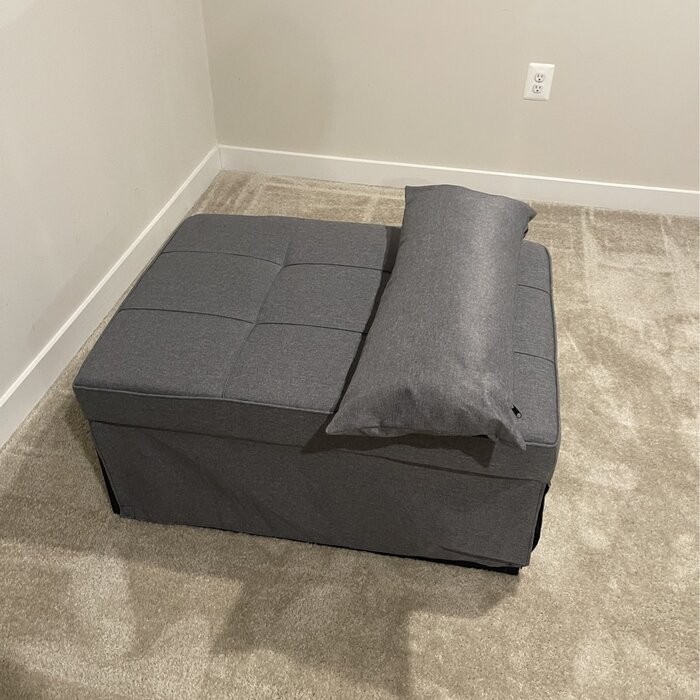 Chaliyah 74.02'' Armless Sofa Bed