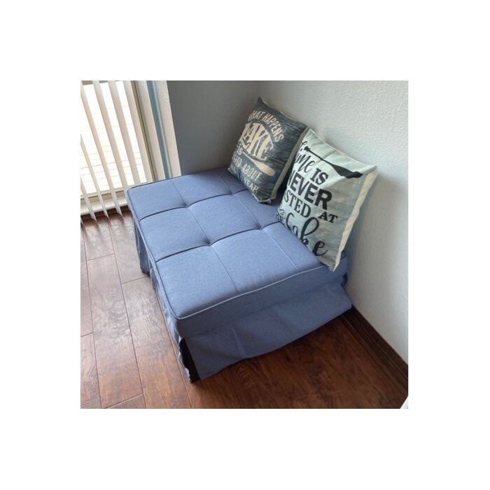 Chaliyah 74.02'' Armless Sofa Bed