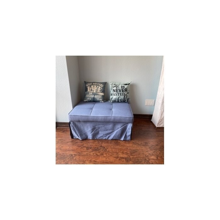 Chaliyah 74.02'' Armless Sofa Bed