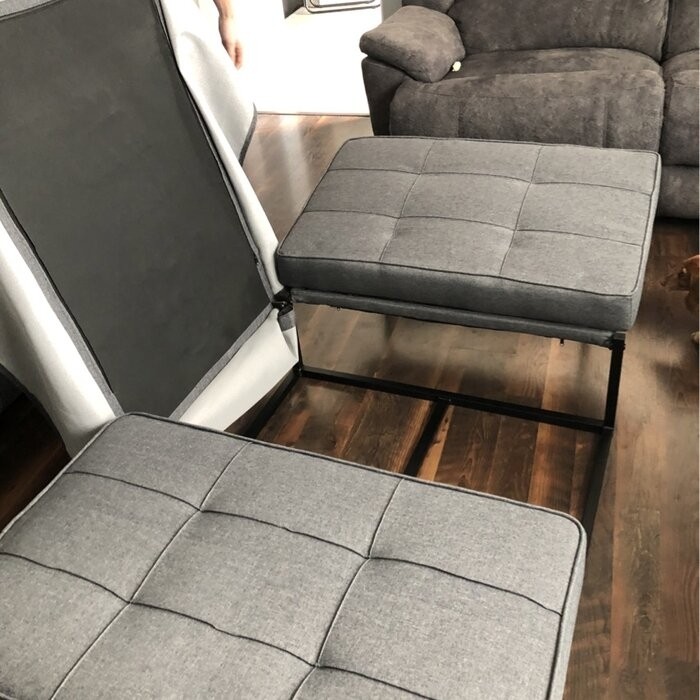 Chaliyah 74.02'' Armless Sofa Bed