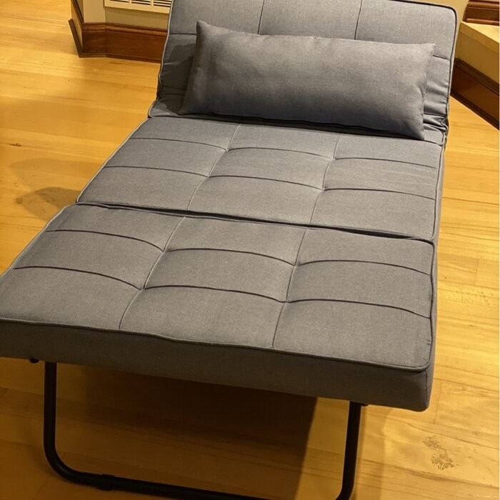 Chaliyah 74.02'' Armless Sofa Bed