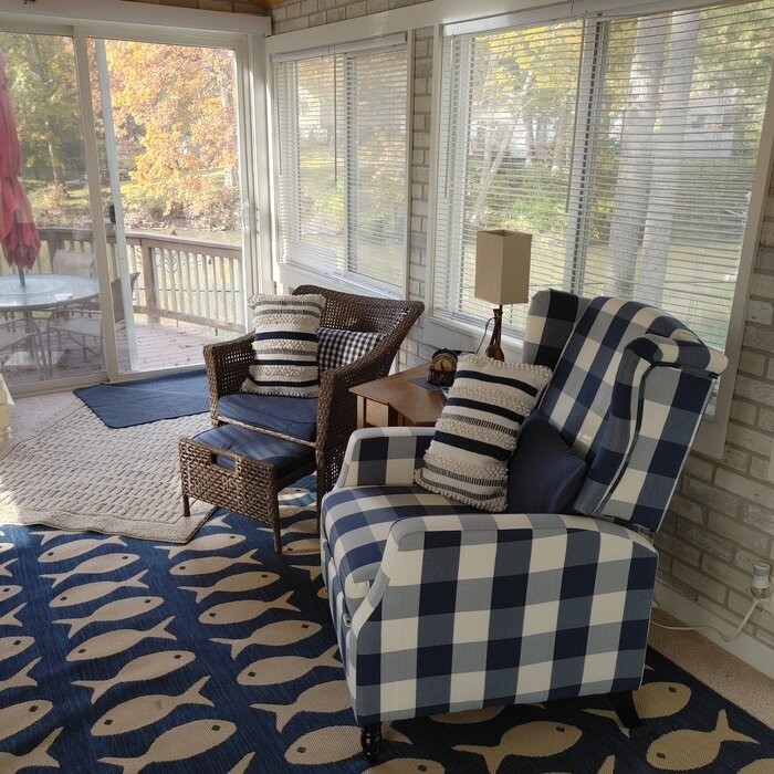Channing 27'' Wide Manual Wing Chair Recliner