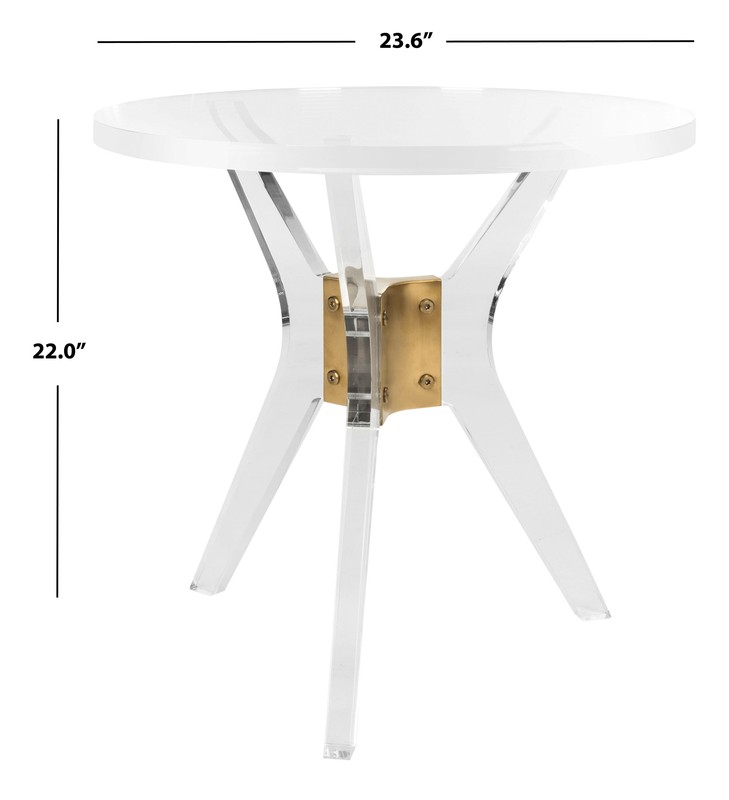 Charleston 22'' Tall 3 Legs End Table