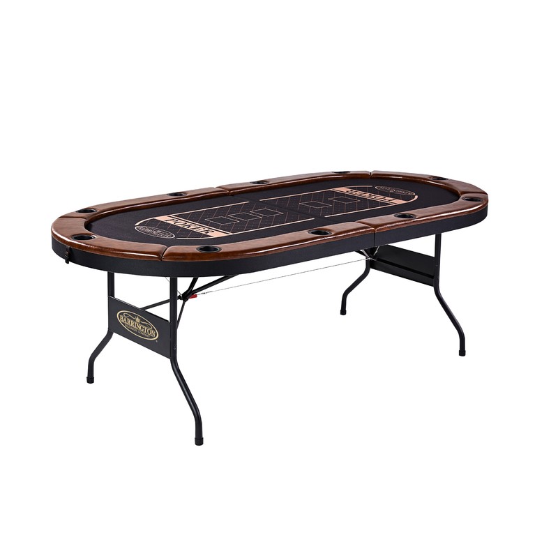 Charleston Premium Texas Hold'em 84" 10 - Player Poker Table