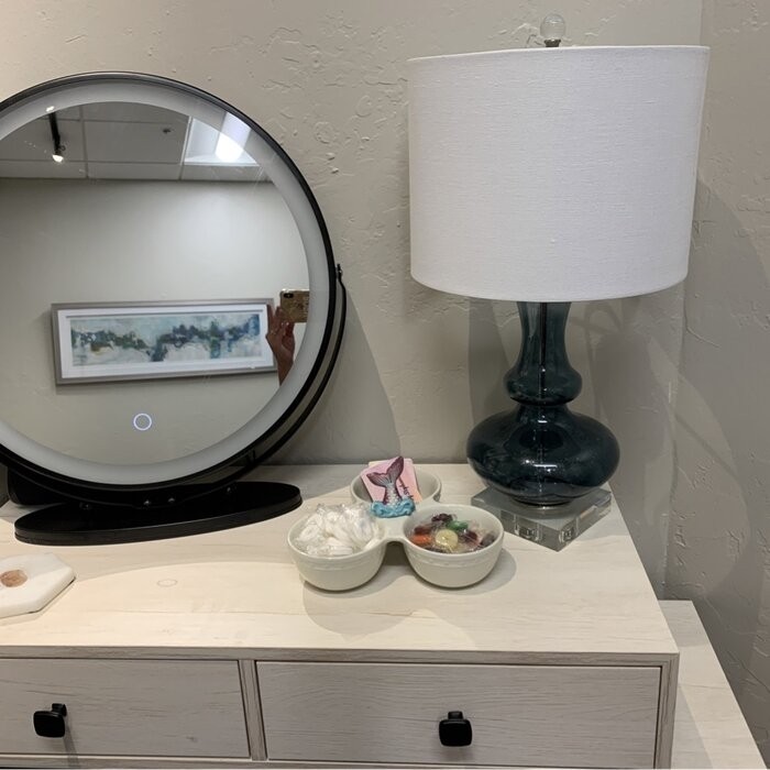 Cheneyville Vanity Set with Stool and Mirror