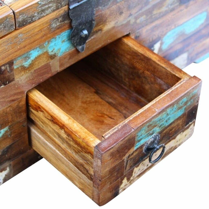 Chicopee Solid Wood Coffee Table with Storage