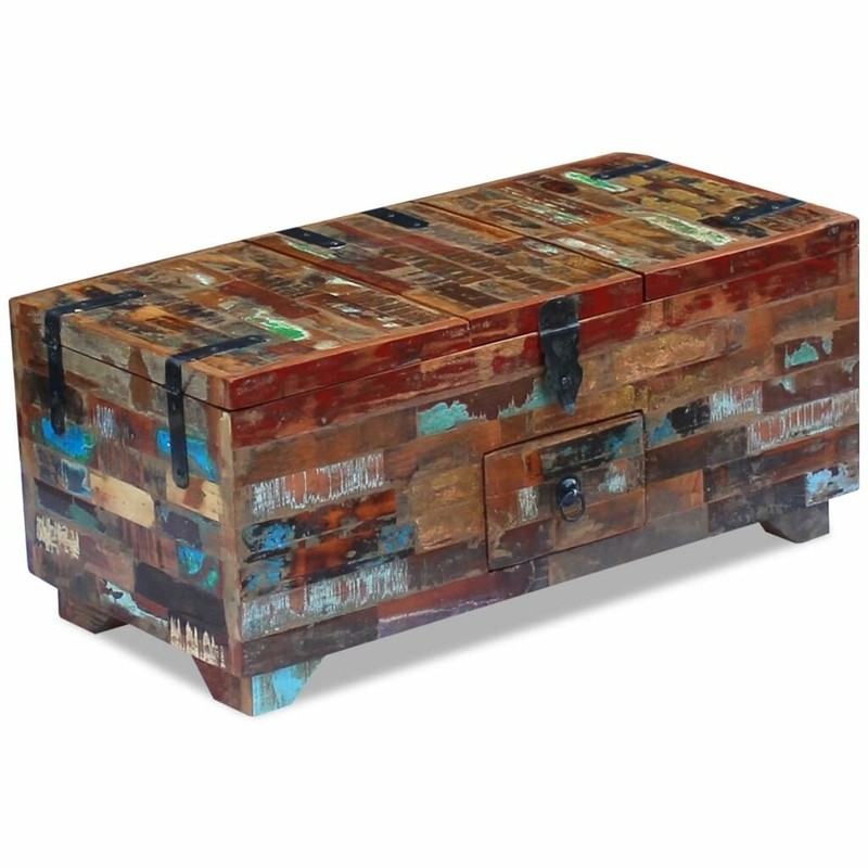 Chicopee Solid Wood Coffee Table with Storage