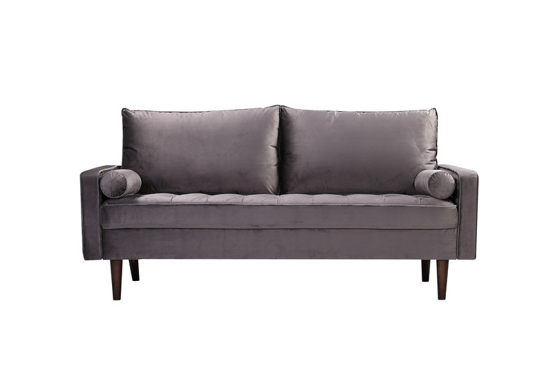 Chretien 70'' Velvet Square Arm Sofa