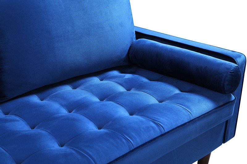 Chretien 70'' Velvet Square Arm Sofa