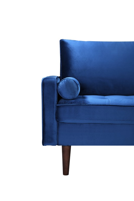 Chretien 70'' Velvet Square Arm Sofa