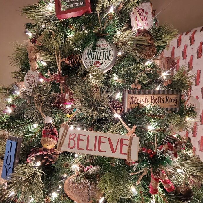 Christmas Wood Photo Ornament
