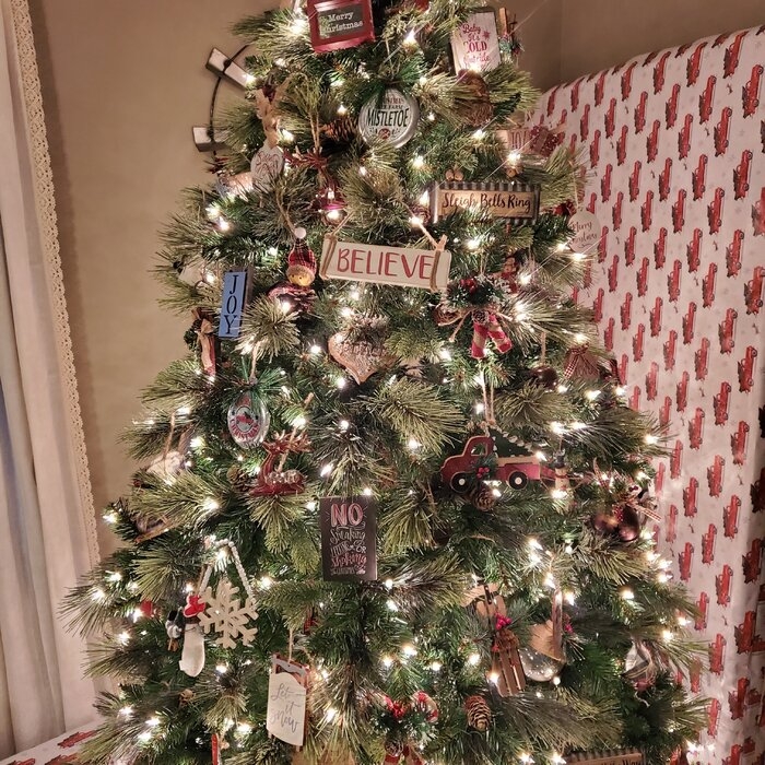 Christmas Wood Photo Ornament