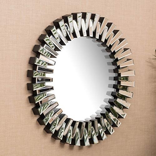 Christopher Knight Home Elaina Circular Wall Mirror, Clear / Mirror