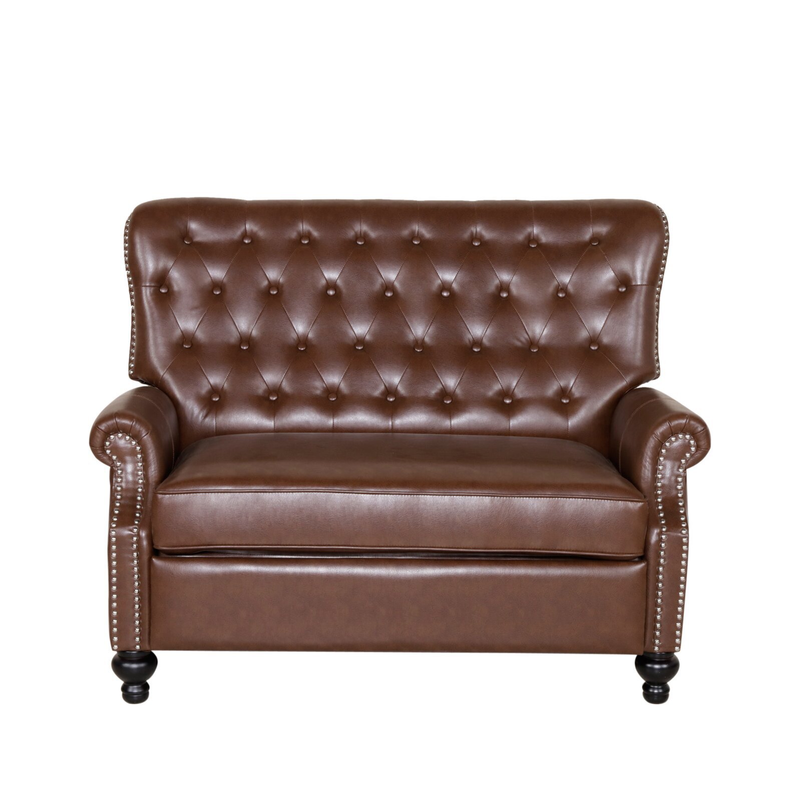 Classic Faux Leather Oversize Recliner