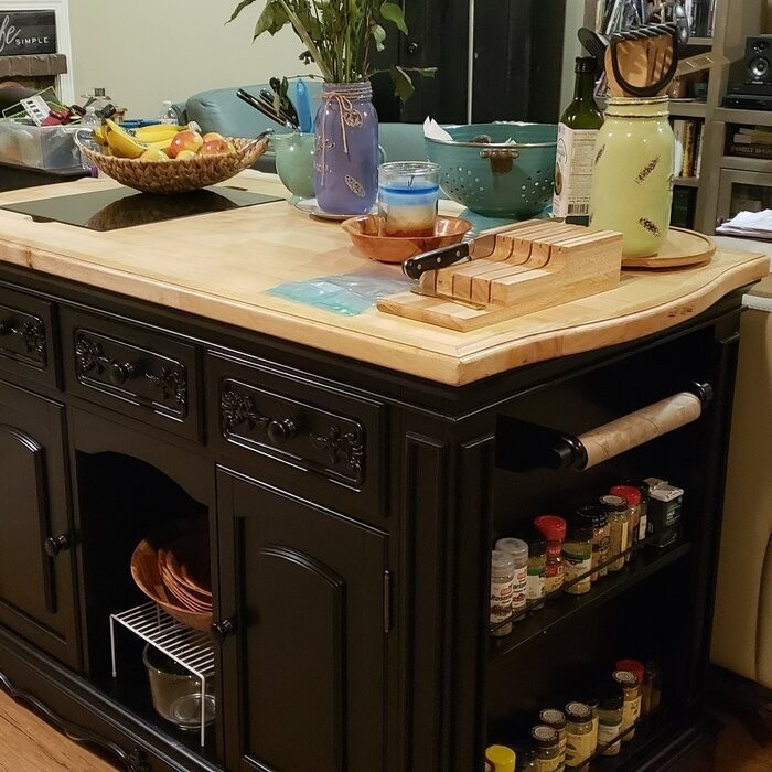 Clemente 56'' Wide Kitchen Island Set