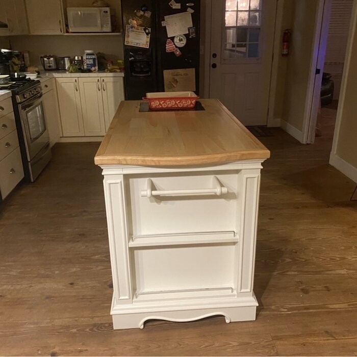 Clemente 56'' Wide Kitchen Island Set