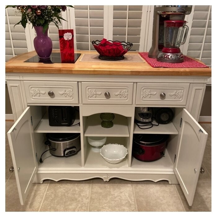 Clemente 56'' Wide Kitchen Island Set