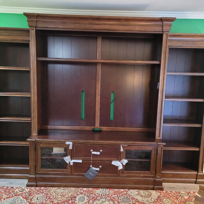 Clermont Solid Wood Entertainment Center for TVs up to 70"