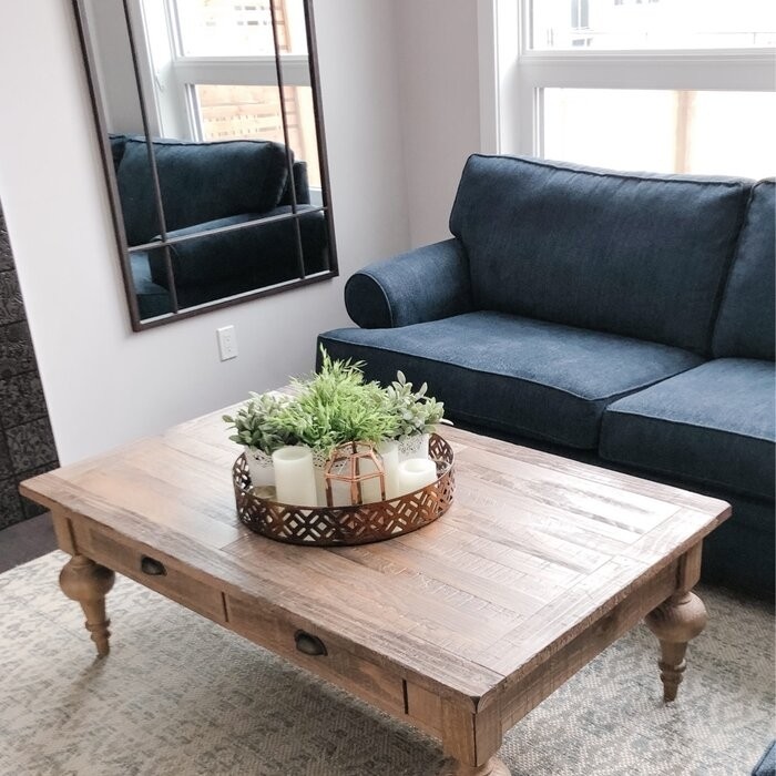 Clintwood Solid Wood 4 Legs Coffee Table
