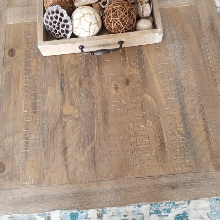 Clintwood Solid Wood 4 Legs Coffee Table