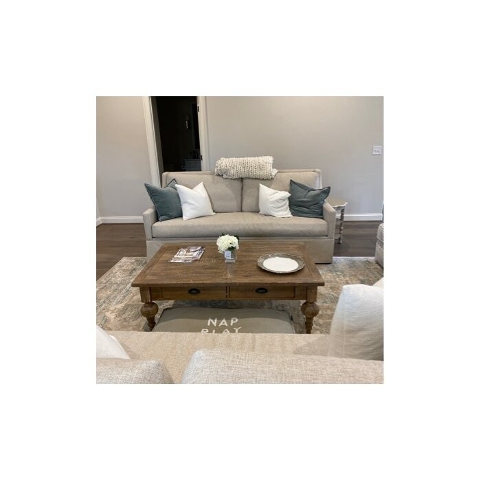 Clintwood Solid Wood 4 Legs Coffee Table