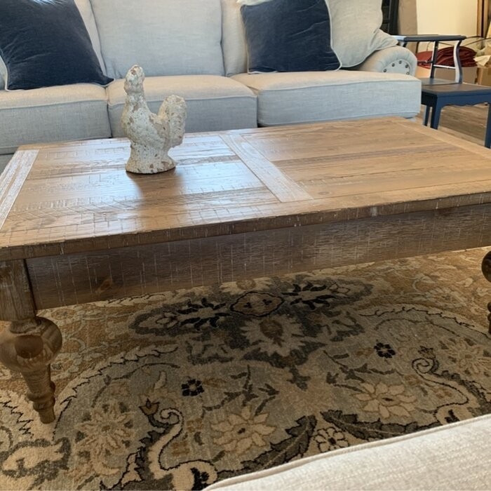 Clintwood Solid Wood 4 Legs Coffee Table