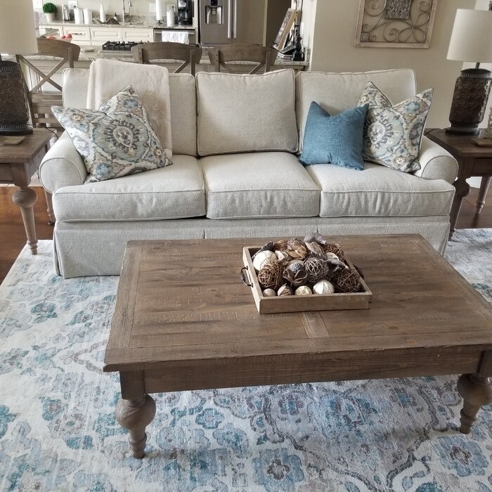 Clintwood Solid Wood 4 Legs Coffee Table