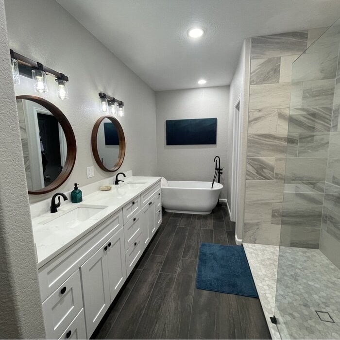 Coralie 59" x 28" Freestanding Soaking Bathtub
