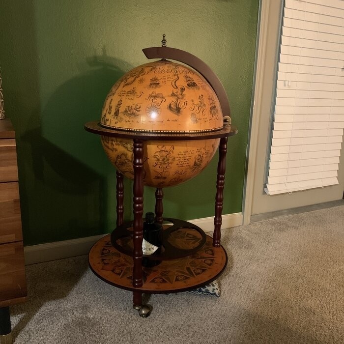 Corene Sixteenth Century Italian Replica Mini Bar