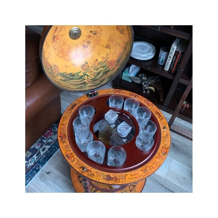 Corene Sixteenth Century Italian Replica Mini Bar