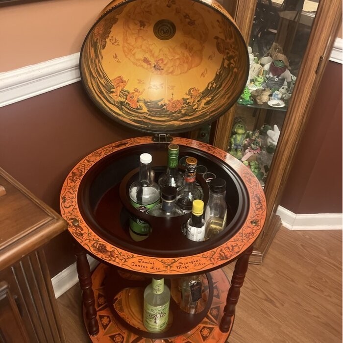 Corene Sixteenth Century Italian Replica Mini Bar