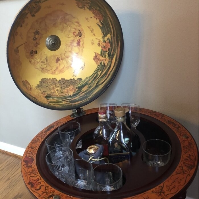 Corene Sixteenth Century Italian Replica Mini Bar