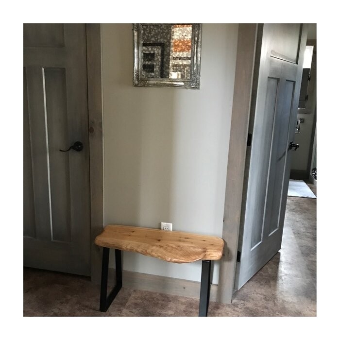 Cothren Live Edge Wood Bench