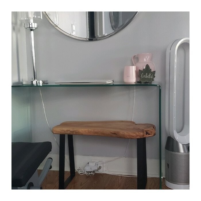 Cothren Live Edge Wood Bench