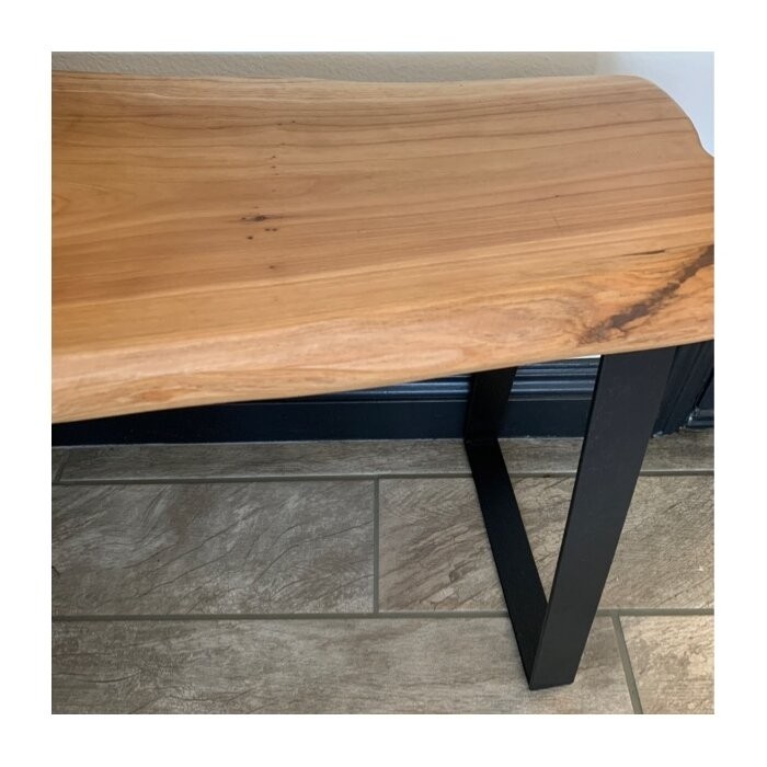 Cothren Live Edge Wood Bench