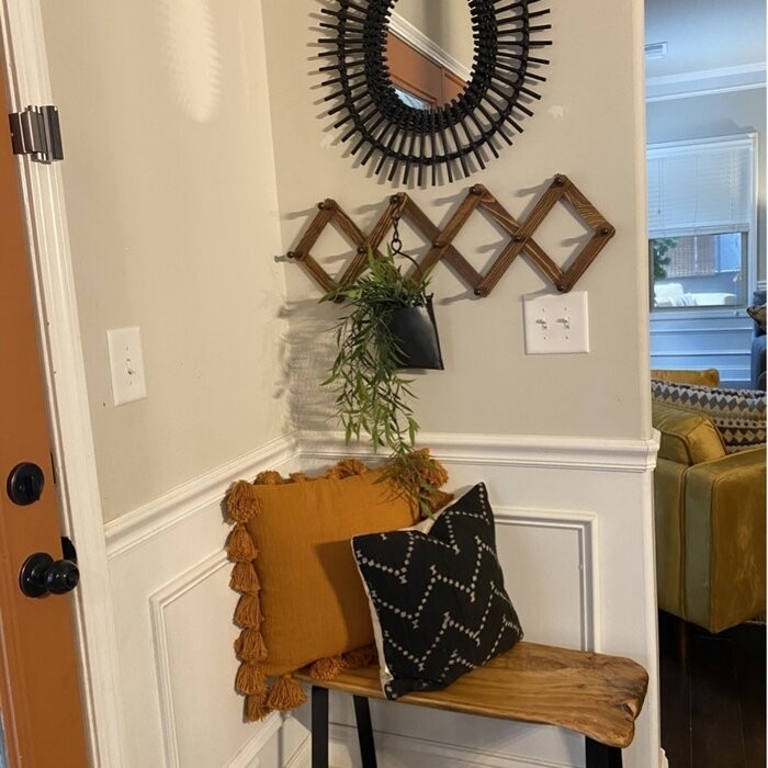 Cothren Live Edge Wood Bench