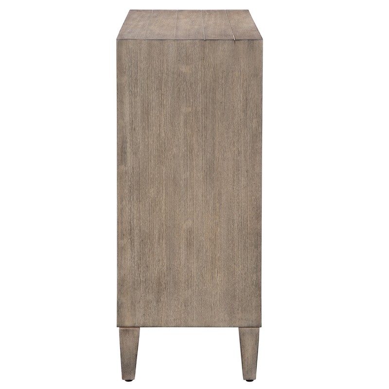 Coughlin 34'' Tall Solid Wood 2 - Door Accent Cabinet