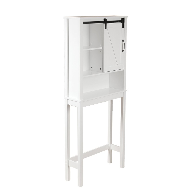 Craddock 27.2'' W x 66.9'' H x 9.1'' D Over-The-Toilet Storage