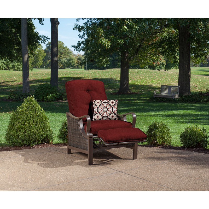Craighead Luxury Recliner Patio Chair with Cushions