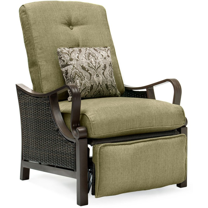 Craighead Luxury Recliner Patio Chair with Cushions