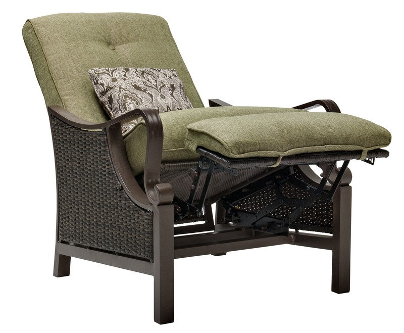 Craighead Luxury Recliner Patio Chair with Cushions