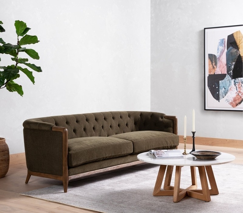 Creston Cross Legs 1 Coffee Table