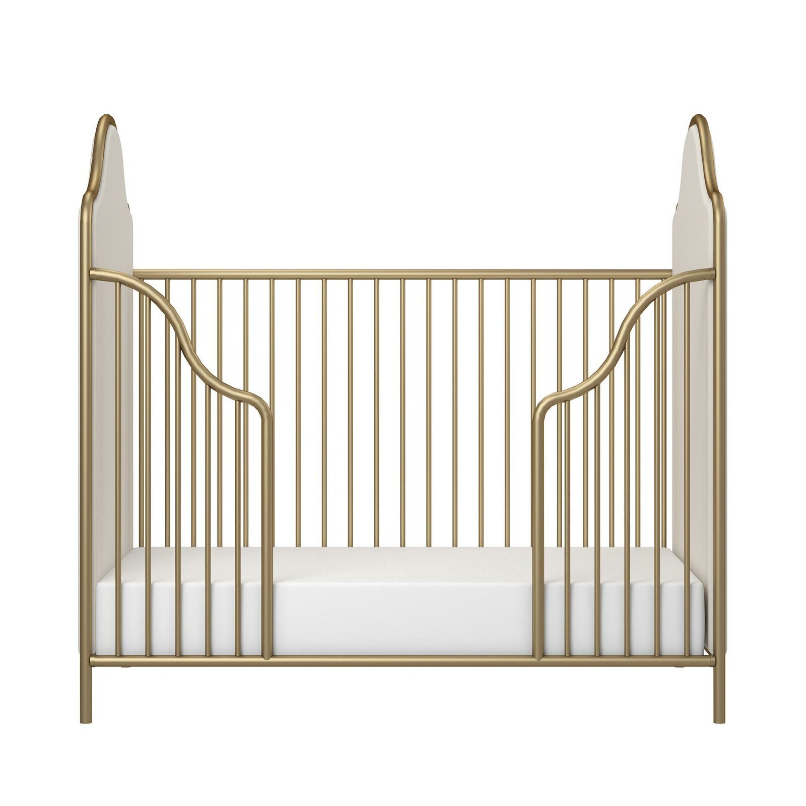 Crib Rail with Curved Design